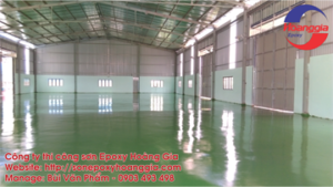 Sơn Epoxy nền nhà xưởng - Sơn Epoxy Hoàng Gia - Công Ty TNHH Kỹ Thuật Epoxy Hoàng Gia